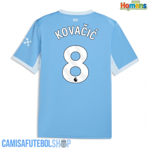 Camisa de time de futebol Manchester City Mateo Kovacic #8 Replicas 1º Equipamento 2026-27 Manga Curta